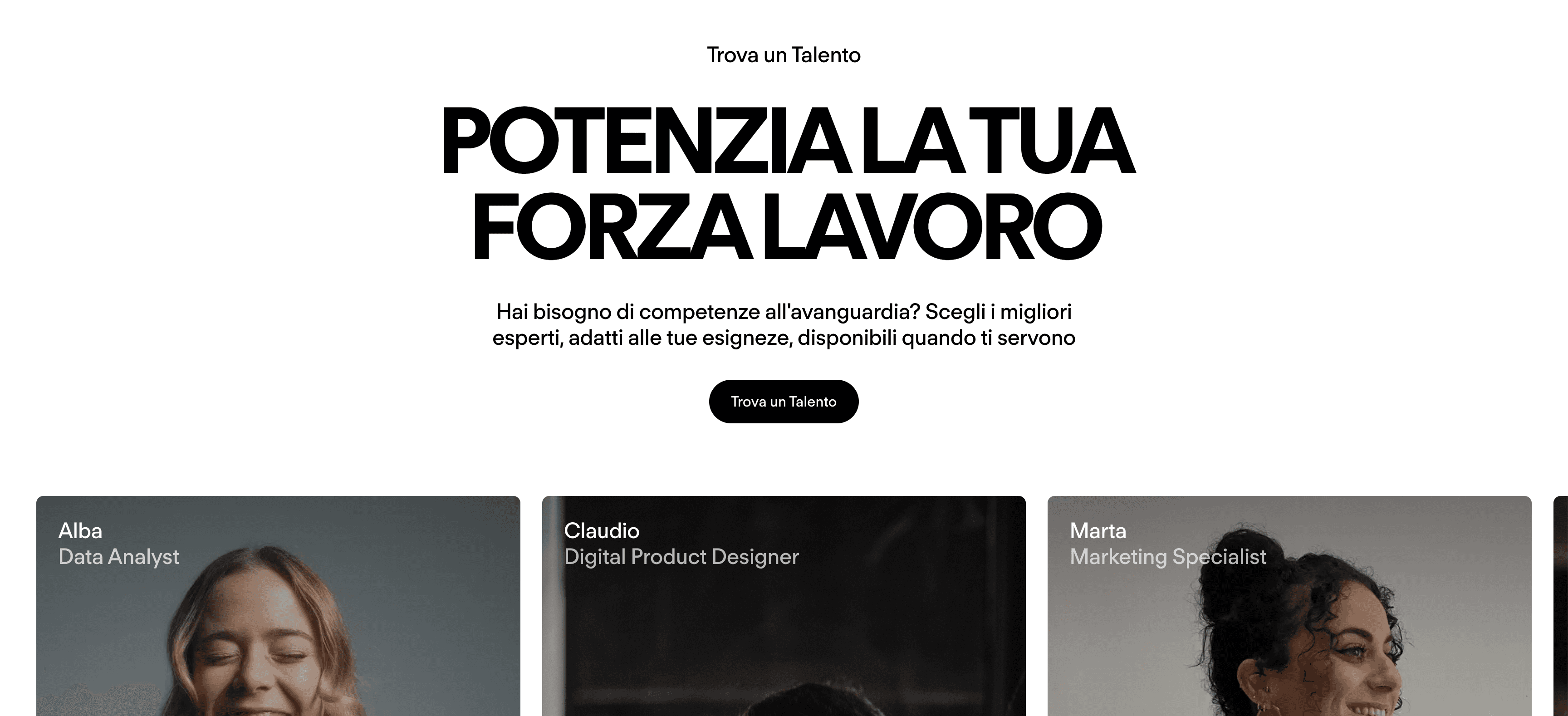 Cosmico - Corporate website homepage